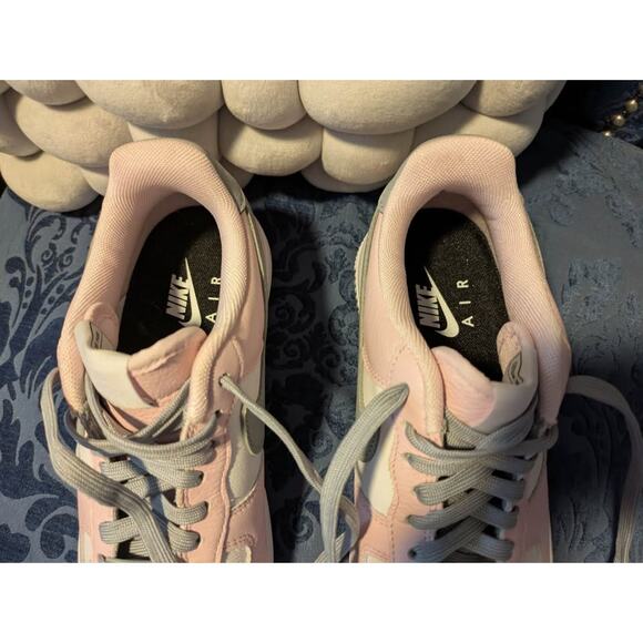 Nike Air Force 1 Pink/White Custom Sneakers Size 7.5/EU 38.5 - Picture 5 of 9